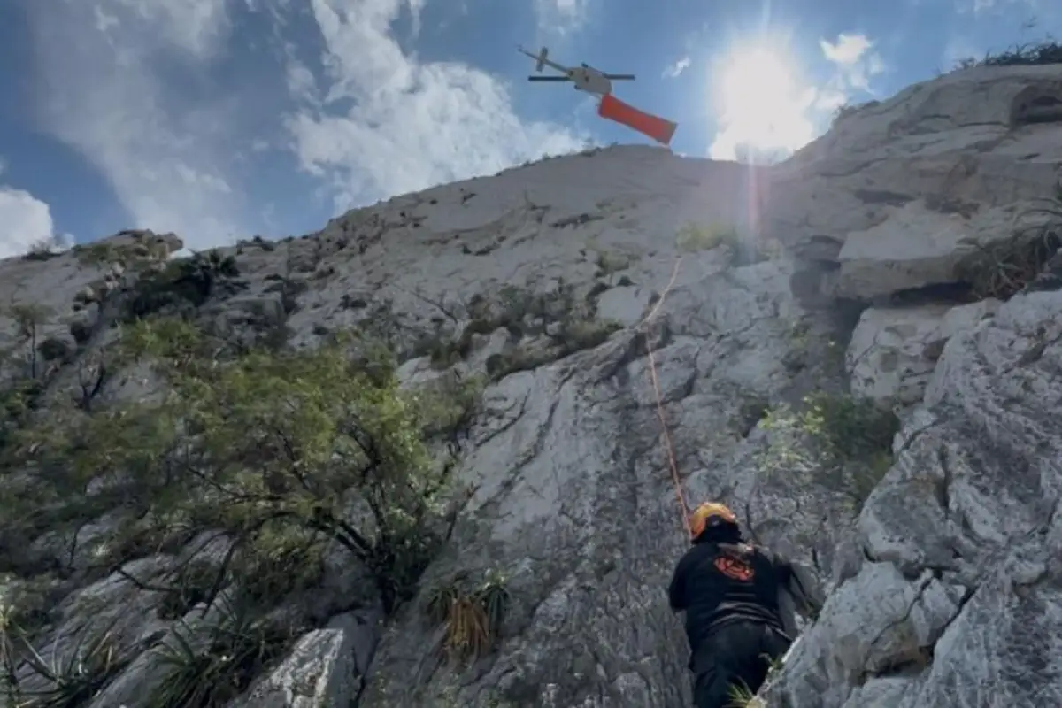 Tragedia en La Huasteca: senderista muere tras caer de una altura de 50 metros en Pico Licos 1 Tragedia en La Huasteca: senderista muere tras caer de una altura de 50 metros en Pico Licos