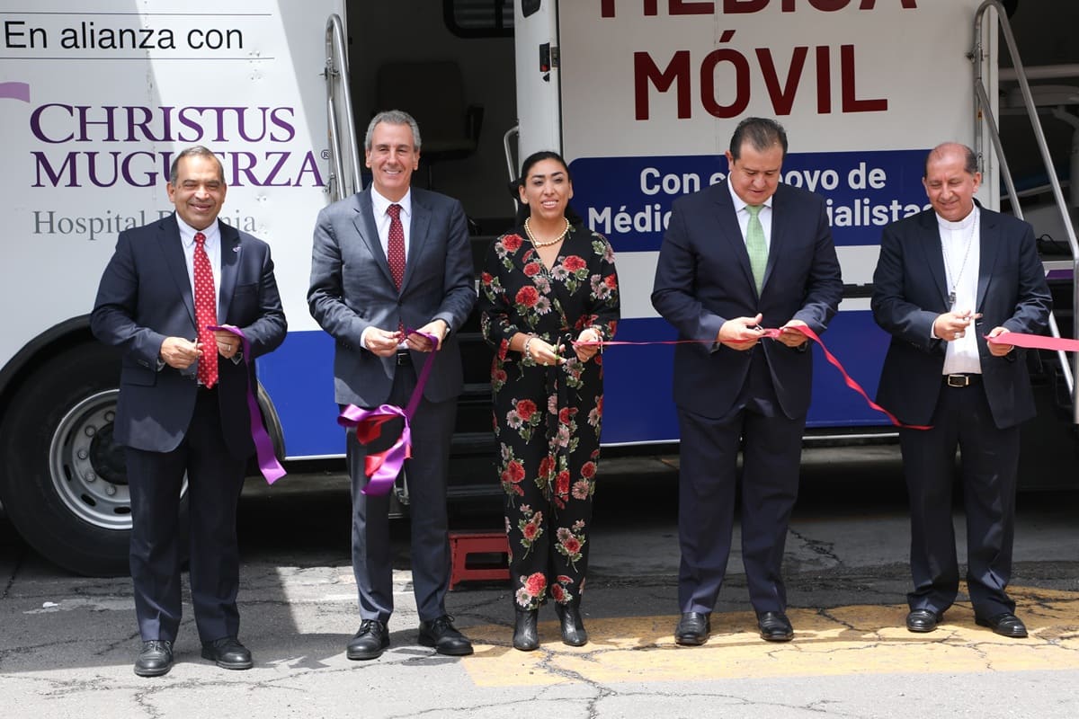 Unidad Médica Móvil del Hospital Betania pepe chedraui