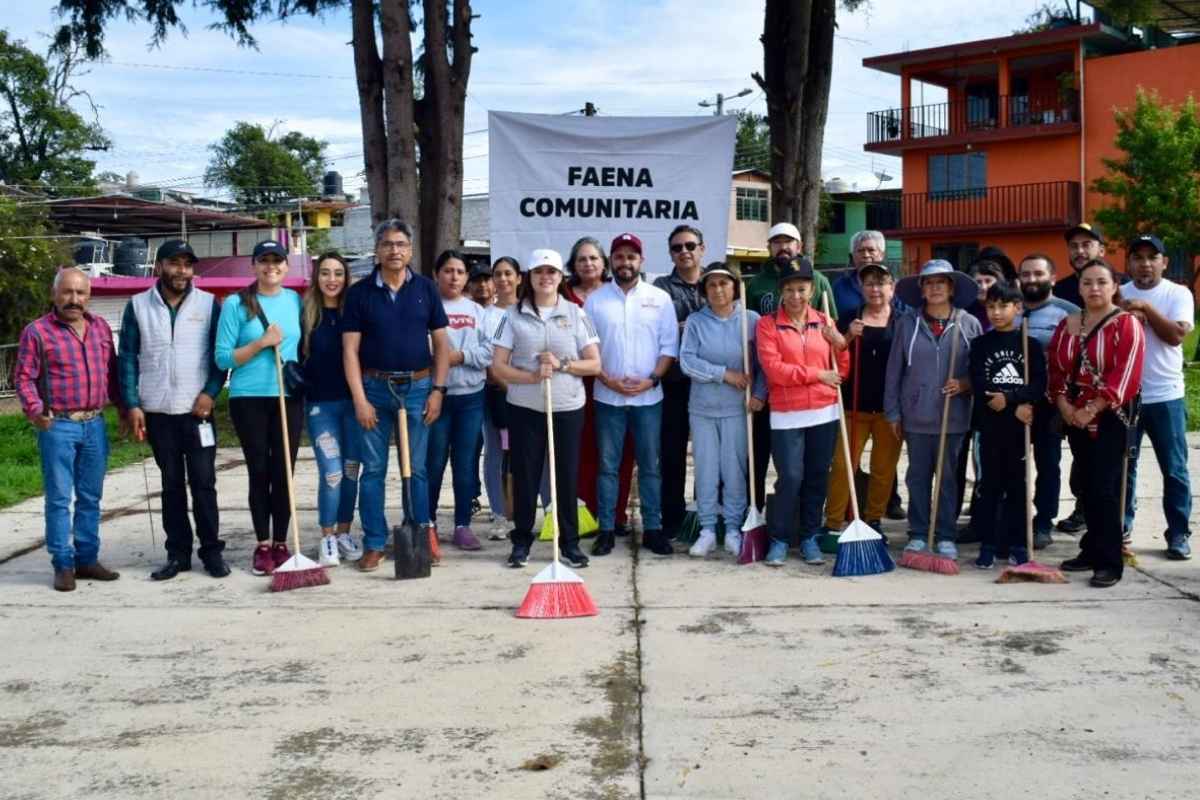Vecinos y Ayuntamiento de Zacatlán dignifican la Unidad Habitacional de El Moral con faena comunitaria 1 Vecinos y Ayuntamiento de Zacatlán dignifican la Unidad Habitacional de El Moral con faena comunitaria