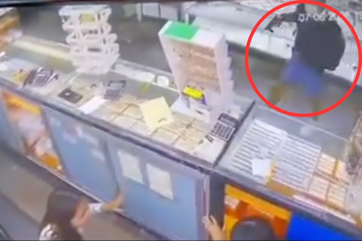 VIDEO: Así fue el violento asalto en el Centro Joyero de Puebla cometido por comando armado 1 asalto centro joyero puebla 2