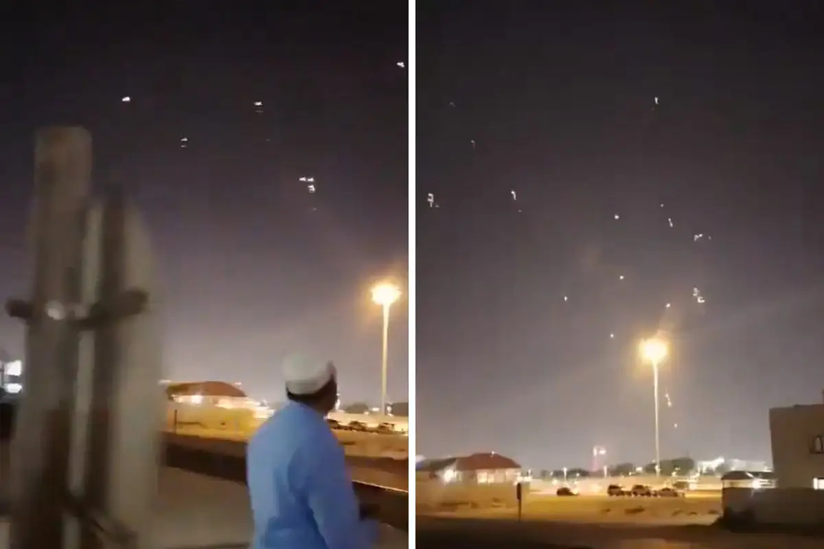 (VIDEO) En represalia, Irán ataca base aérea de Estados Unidos ubicada en Qatar 1 Irán ataca base aérea de Estados Unidos en Qatar