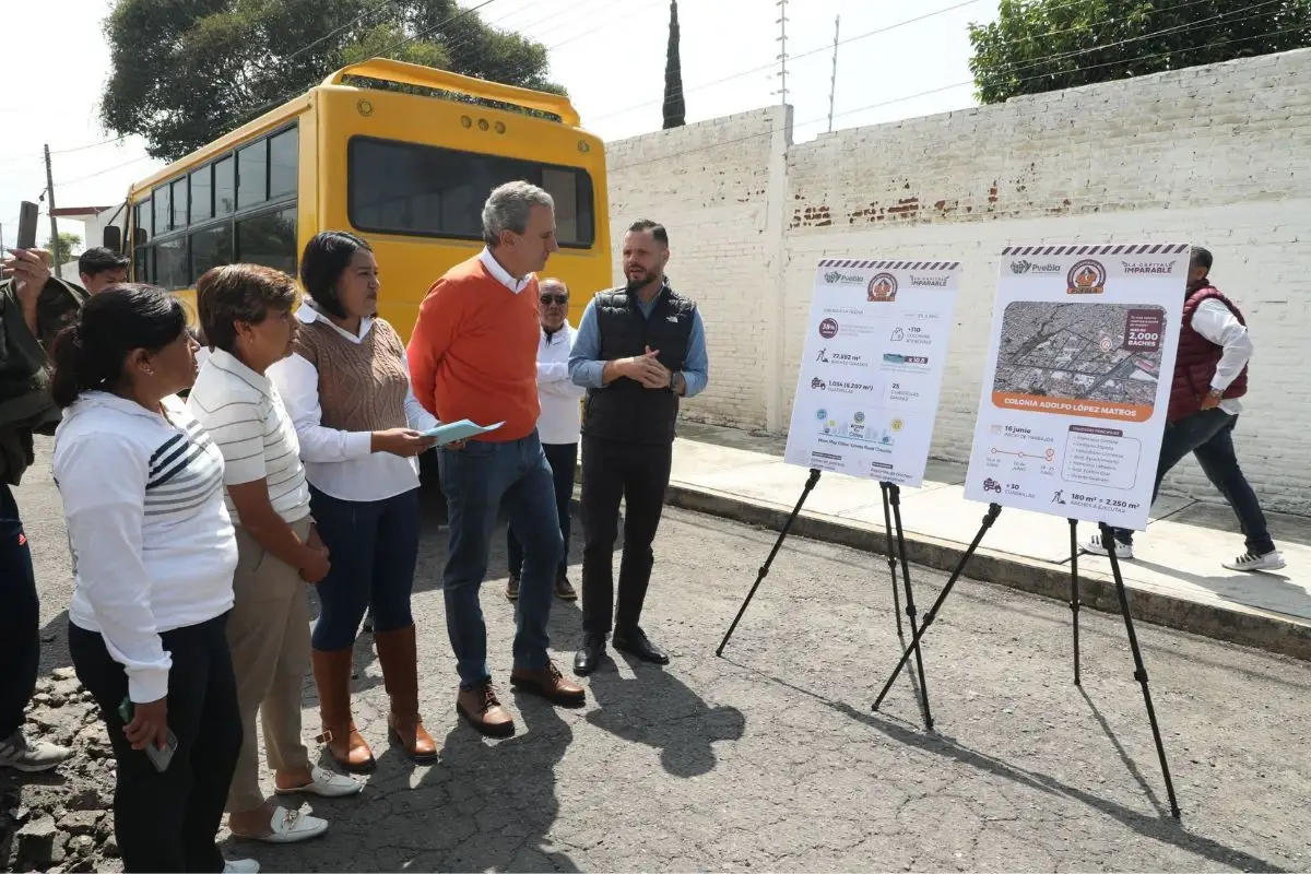 Más de 77 mil 500 baches tapados con la Campaña Capitalina Bacheando Puebla 1 Campaña Capitalina Bacheando Puebla