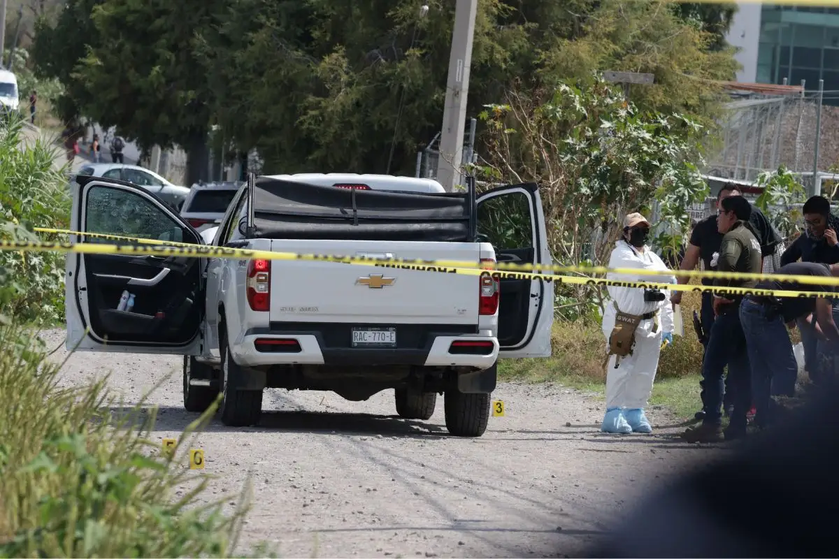 Dos cuerpos son localizados detrás del Polideportivo de Xonaca 2 cuerpos en el Polideportivo de Xonaca