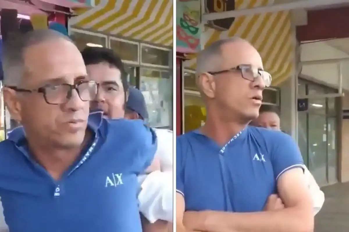 (VIDEO) Detienen a defraudador por robar tarjetas a adultos mayores en Plaza San Pedro 1 Defraudador en Plaza San Pedro es detenido por vecinos