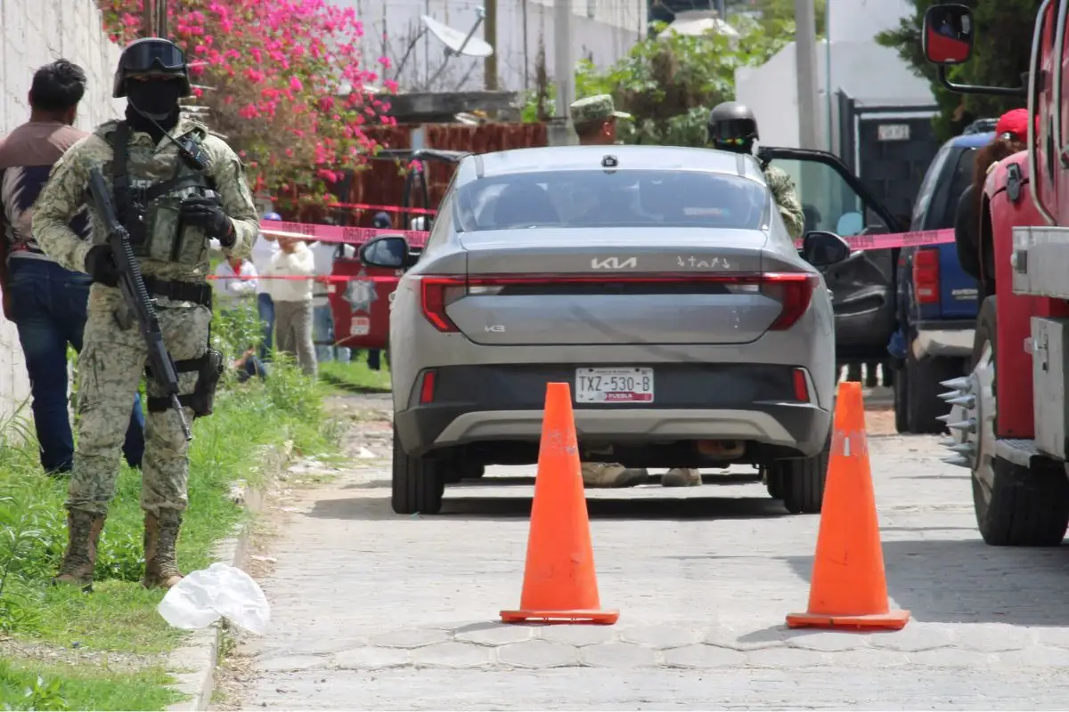 delincuente fue asesinado en San Martín Texmelucan