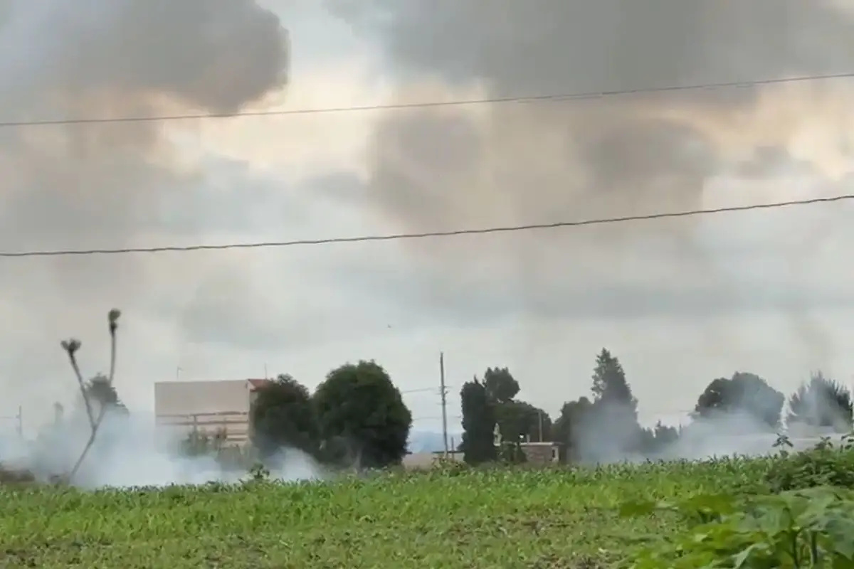 SSP investiga hallazgo de cuerpo y explosión en Coronango; policía herida está fuera de peligro 1 SSP investiga hallazgo de cuerpo y explosión en Coronango