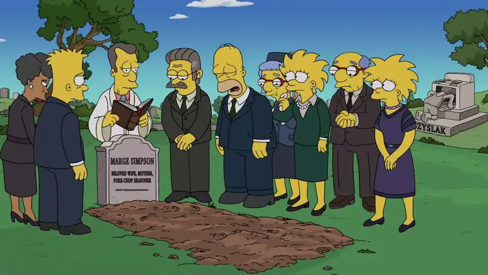 ¿La muerte de Marge en Los Simpson será permanente?