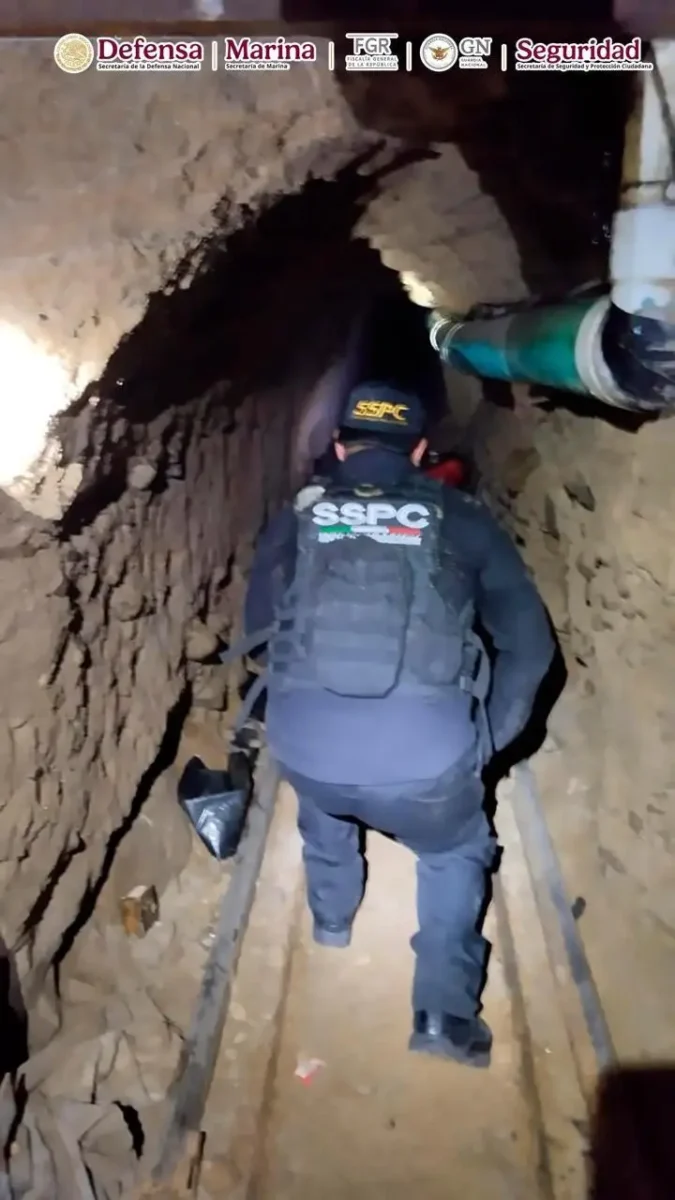 narcotunel en Tijuana 