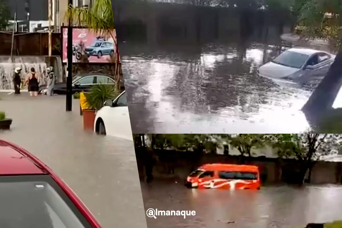VIDEOS: Intensas lluvias provocan severas inundaciones y caos vial en múltiples puntos de Puebla 1 Intensas lluvias provocan severas inundaciones y caos vial en múltiples puntos de Puebla
