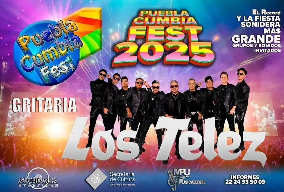 Llega el Puebla Cumbia Fest 2025 totalmente gratis: ¿Lugar, fecha?