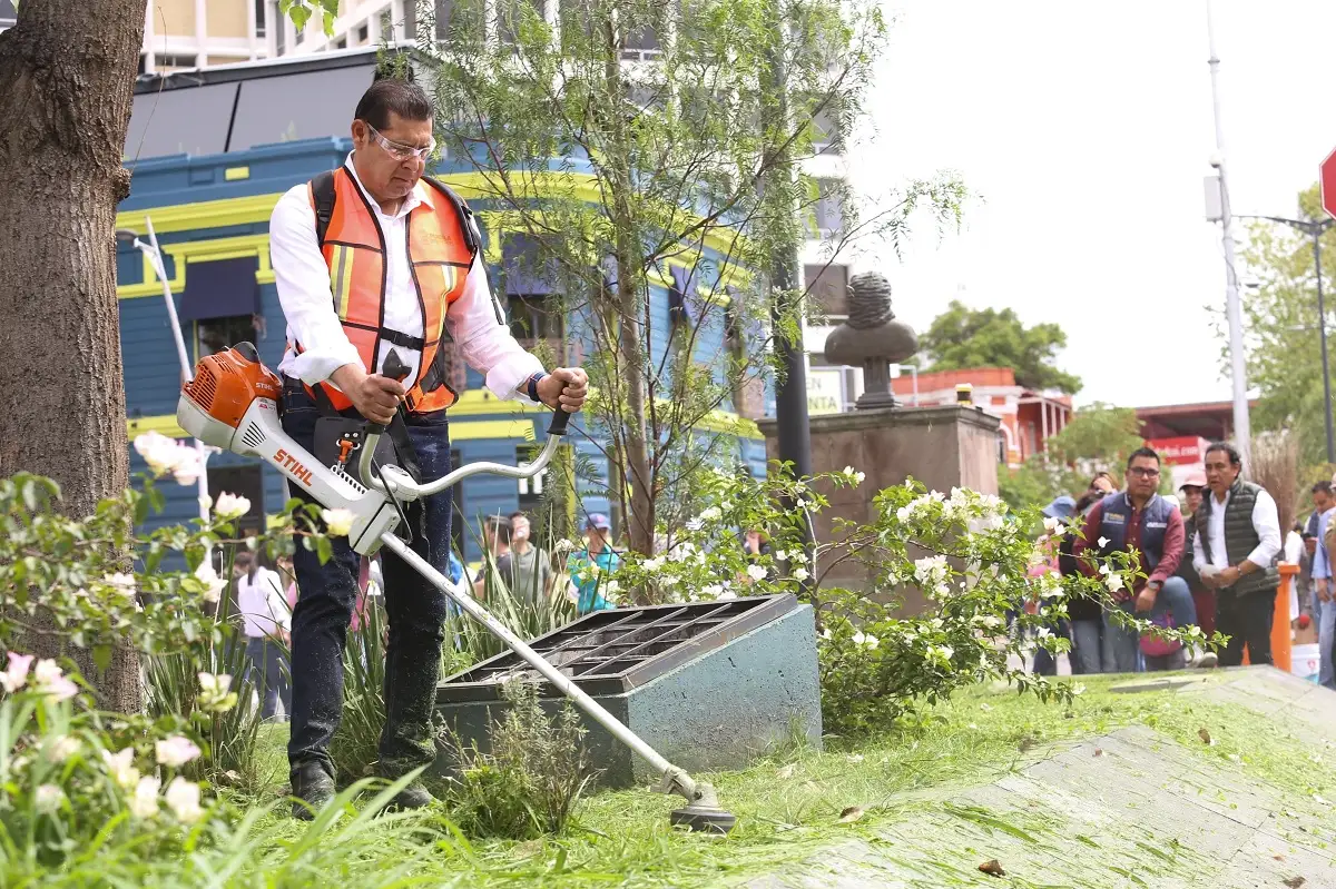 Activan rescate del tradicional Paseo Bravo con faena por parte del Gobierno del Estado