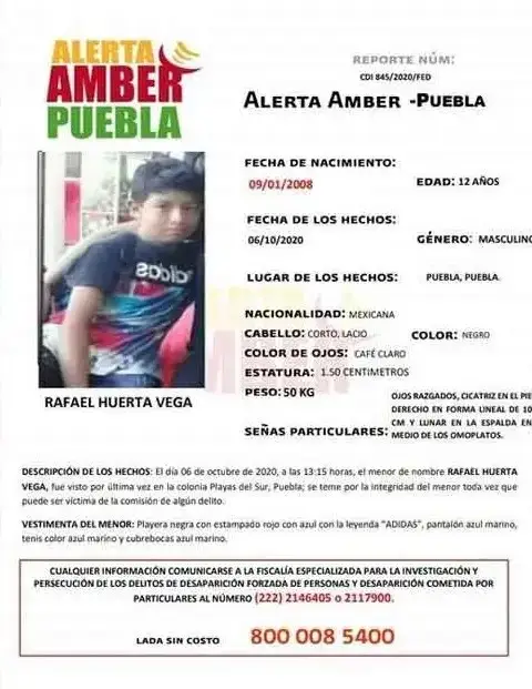 confirman hallazgo de restos de Rafita Huerta