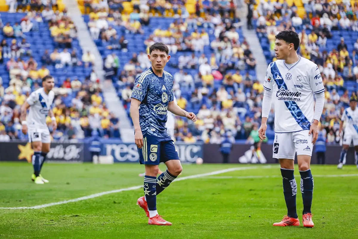 América estrena uniforme con triunfo 2-1 sobre Puebla; así fueron sus goles (VIDEOS)