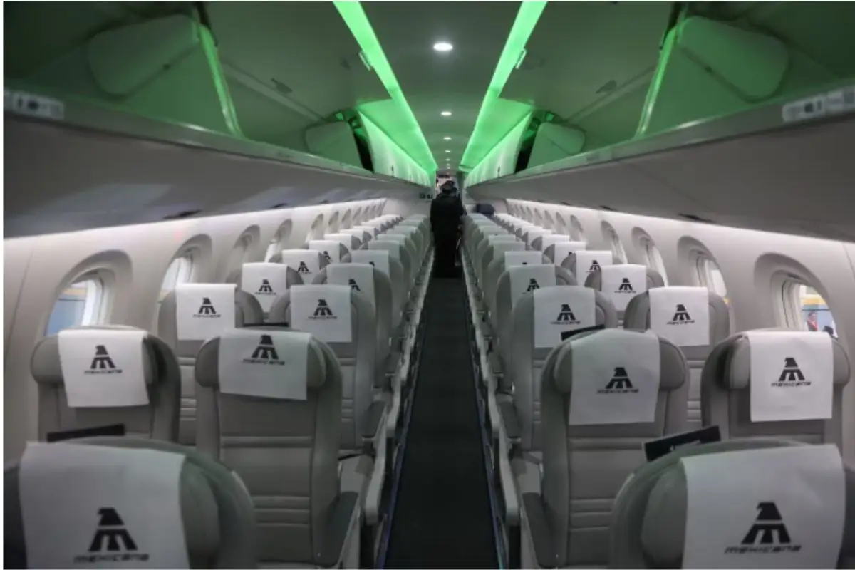 Asi es el primer Embraer E195 E2 de Mexicana de Aviacion 8