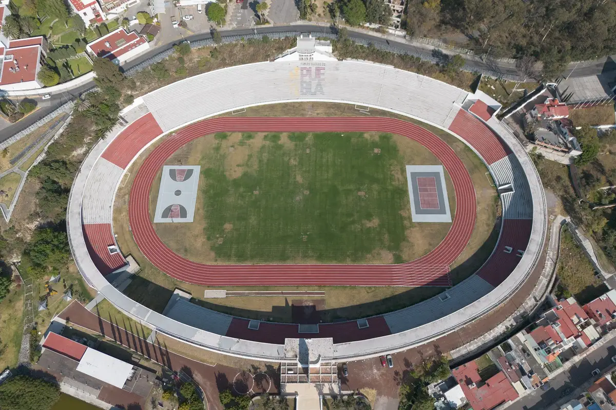 FOTOS: Así se veía el estadio Ignacio Zaragoza recién construido 1 Así se veía el estadio Ignacio Zaragoza recién construido