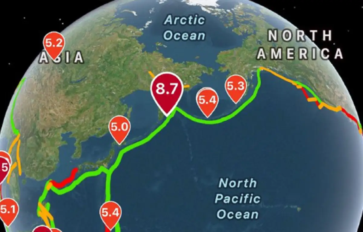 Así se vivió el terremoto en Rusia;
