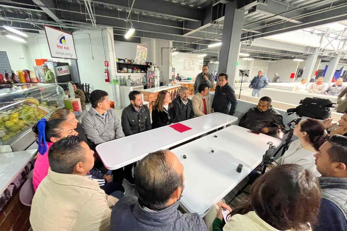 Bety Sánchez impulsa reactivación económica del Mercado Revolución 1