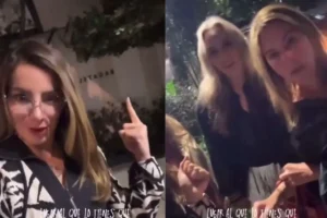 Claudia Mollinedo denuncia que la desalojaron de restaurante tras la hora de cierre