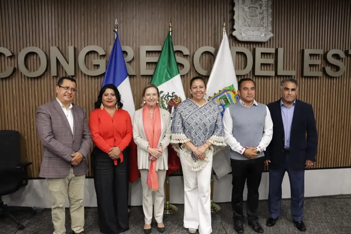 Congreso del Estado recibe la visita de la embajadora de Francia en México 1 Congreso del Estado recibe la visita de la embajadora de Francia en México