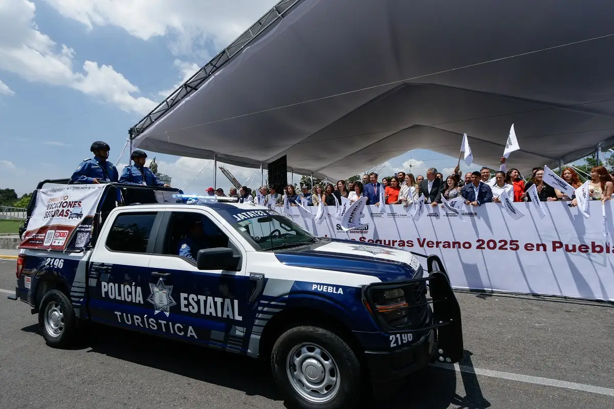 Desplegarán 5 mil elementos de seguridad en Operativo Vacaciones Seguras Verano 2025 Puebla
