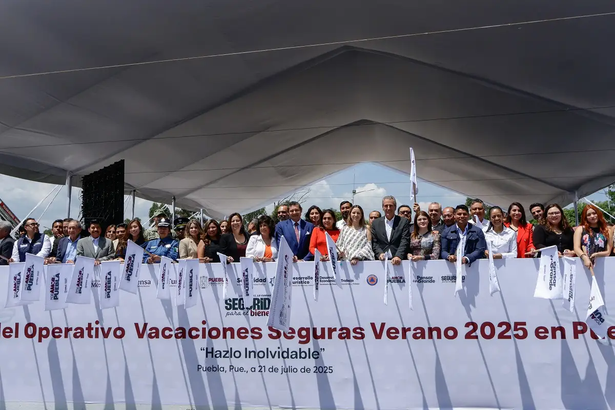 Desplegarán 5 mil elementos de seguridad en Operativo Vacaciones Seguras Verano 2025 Puebla