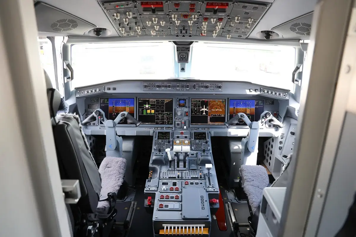 Así es el primer Embraer E195-E2 de Mexicana de Aviación