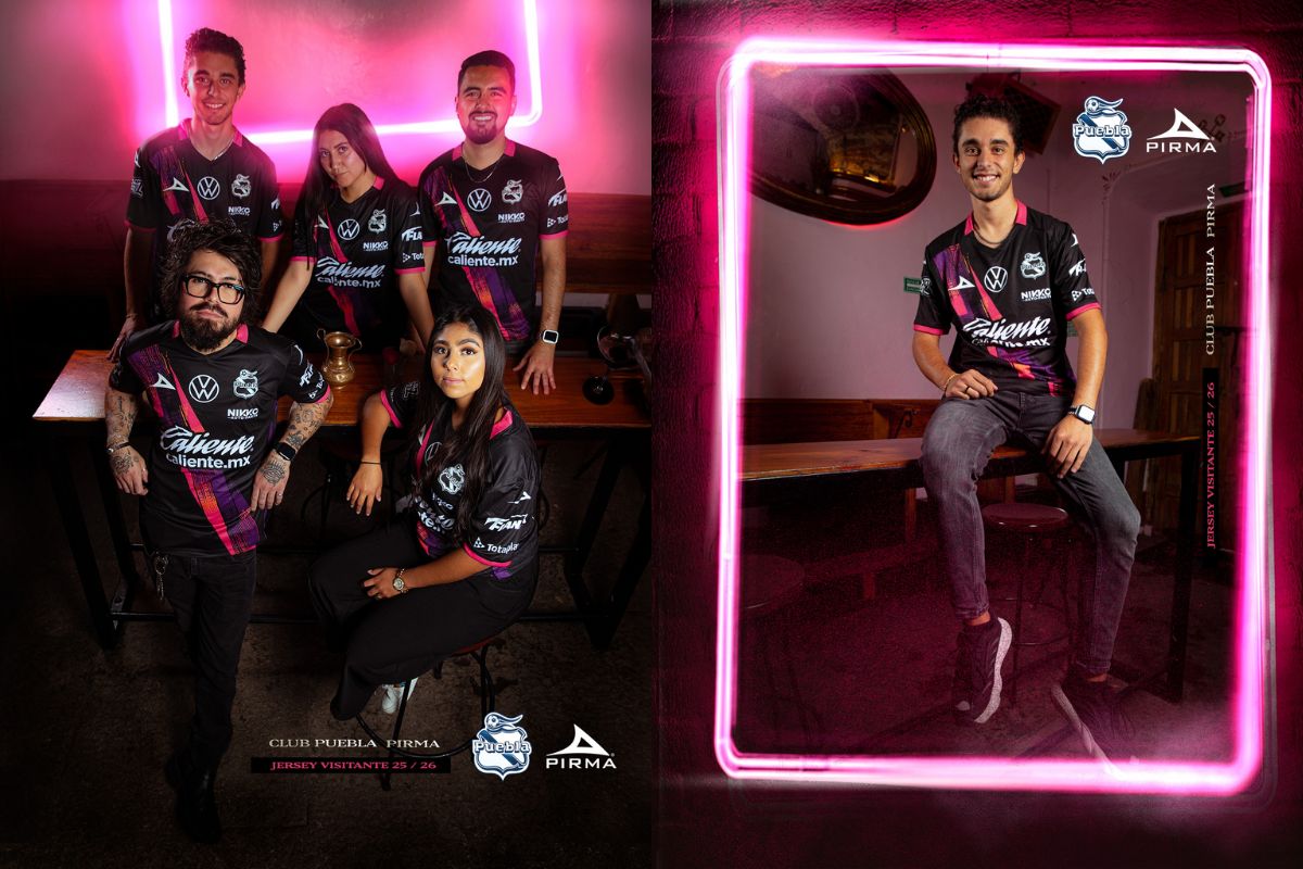 Los Jerseys del Puebla 2025 de visitante