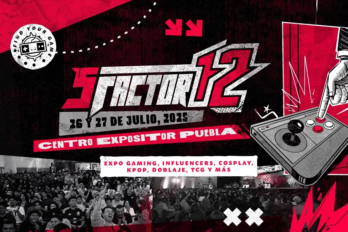 Llegarán a Puebla 2 mil jugadores para el S Factor 12