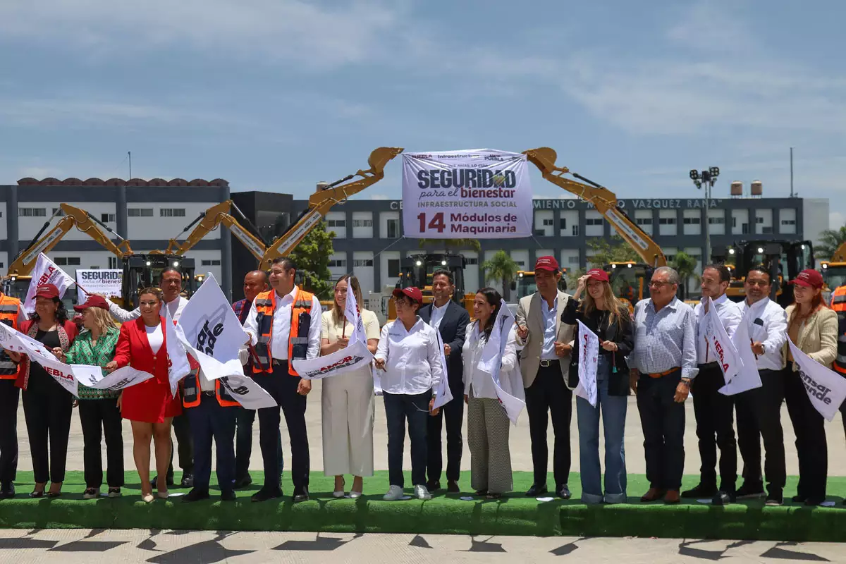 Invierte Armenta 578 mdp en 14 módulos de maquinaria en Puebla