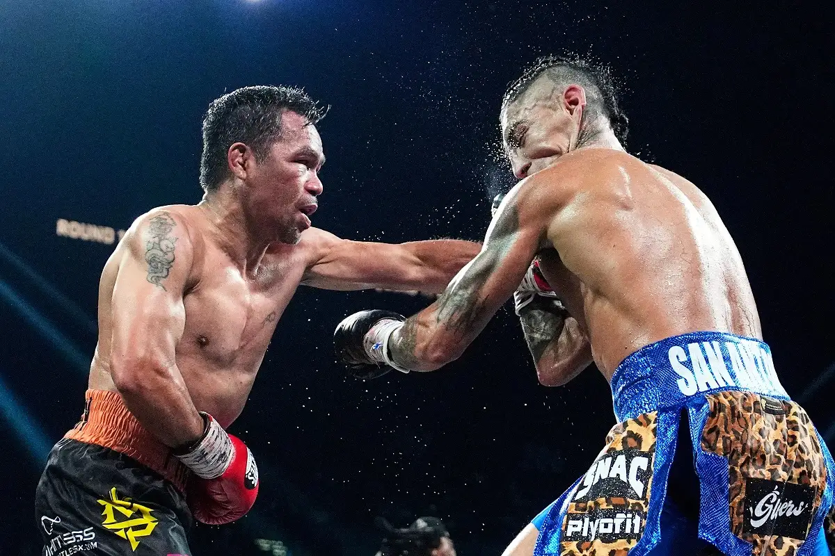 Manny Pacquiao tras su pelea