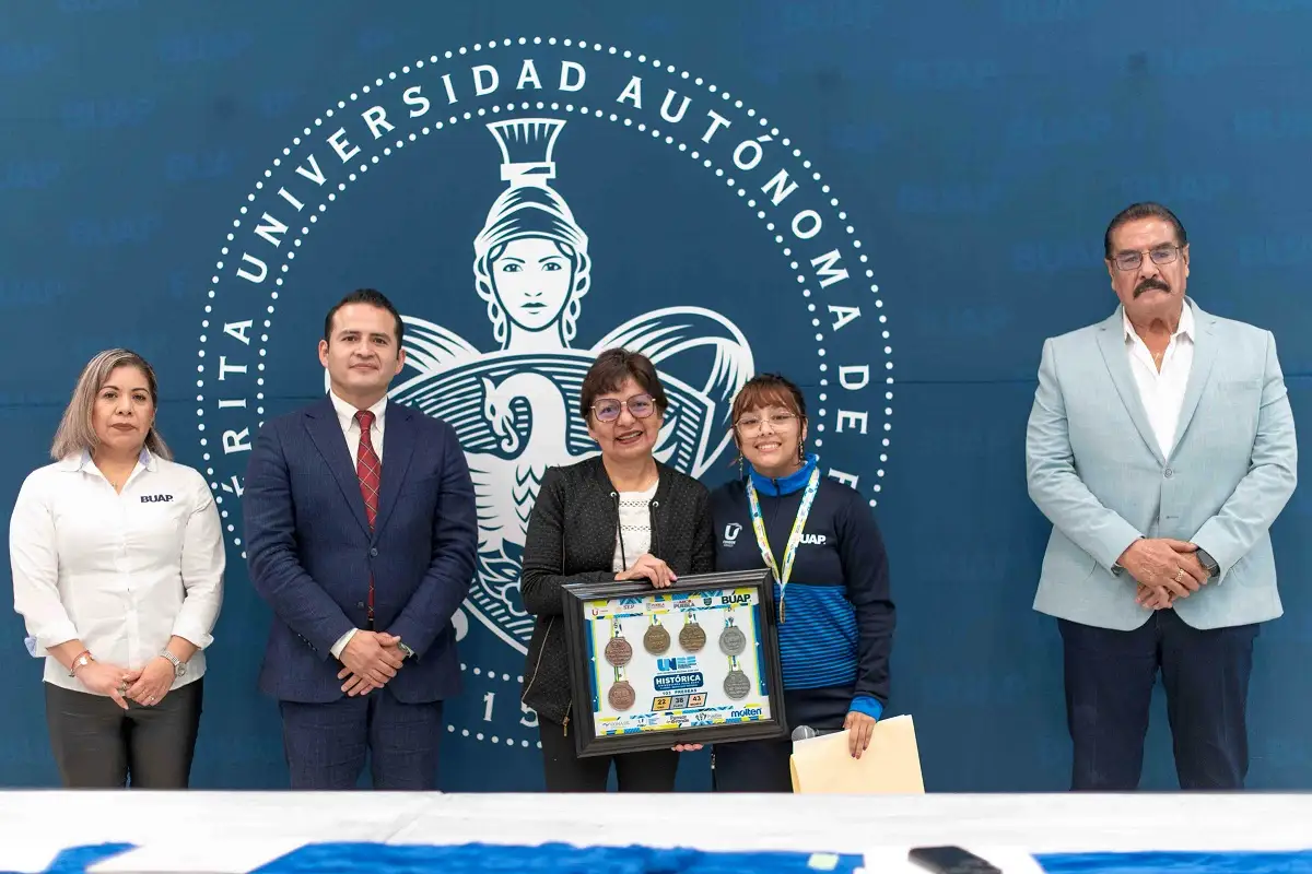 Reconoce la Rectora Lilia Cedillo a los medallistas BUAP de la Universiada Nacional 2025