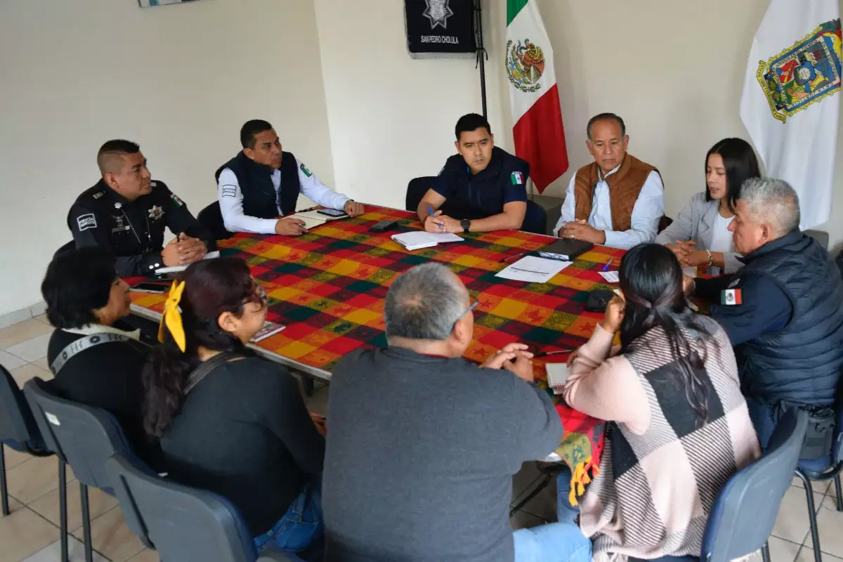 Refuerzan vigilancia en zonas limitrofes de Santa Barbara Almoloya a traves de Mesa de Seguridad 2