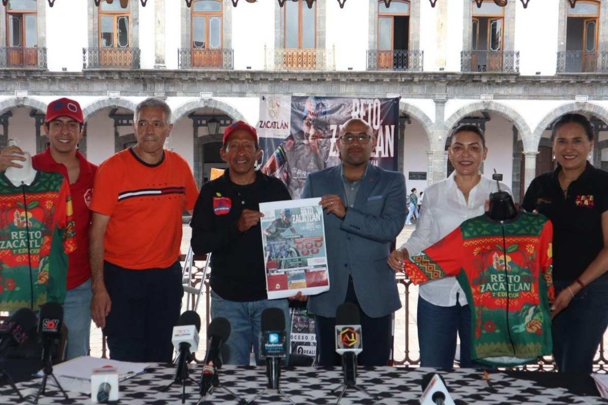 #RetoZacatlán2025: ciclistas recorrerán 40km del Mejor Pueblo Mágico de México
