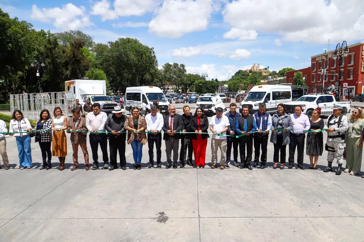 San Pedro Cholula sede del arranque del Operativo Heroes Paisanos 4