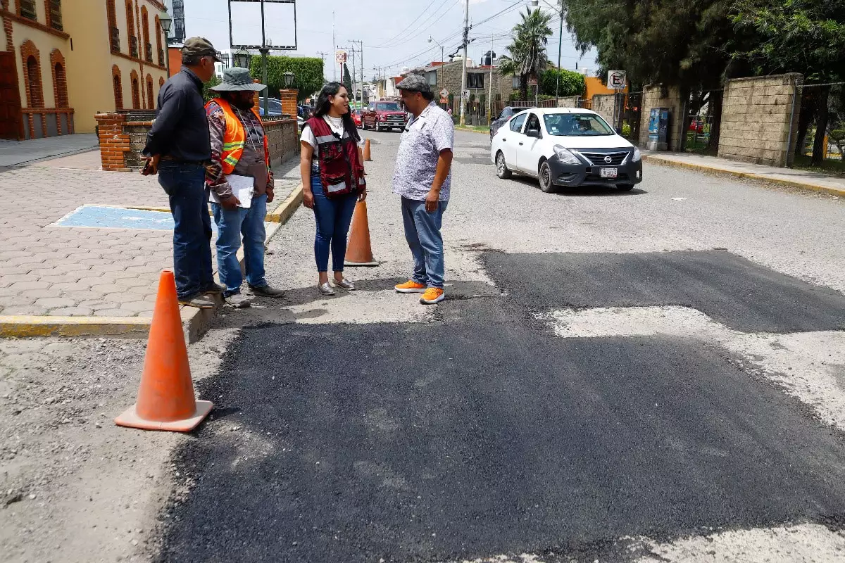 Supervisa Tonantzin Fernández la eficiencia del Bachetón 2025 3 Supervisa Tonantzin Fernandez la eficiencia del Bacheton 2025 1