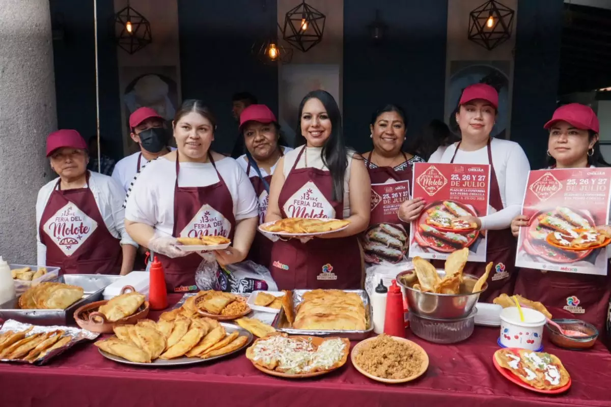 Tonantzin Fernández anuncia la 13ª Feria del Molote en San Pedro Cholula 4 Tonantzin Fernandez anuncia la 13 Feria del Molote en San Pedro Cholula 4