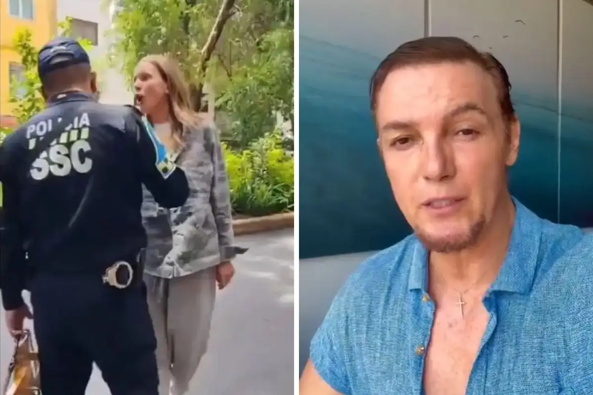 Actor Aarón Beas, ex pareja de Lady Racista, pide disculpas por su hijo tras agredir a policía 1 Actor Aarón Beas, ex pareja de Lady Racista, pide disculpas por su hijo tras agredir a policía