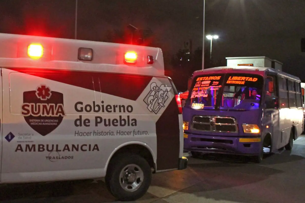 En pocas horas, asaltan la ruta JBS y la 14 en la ciudad de Puebla 1 Registran 2 asaltos al transporte público en Puebla en pocas horas