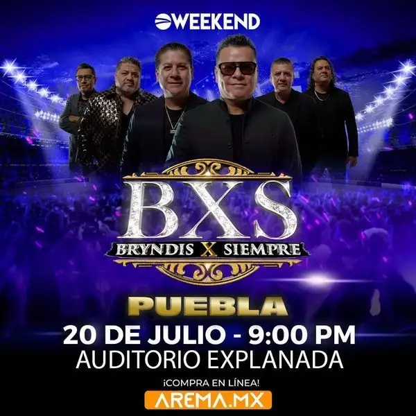 Estos son los conciertos en Puebla en julio 2025