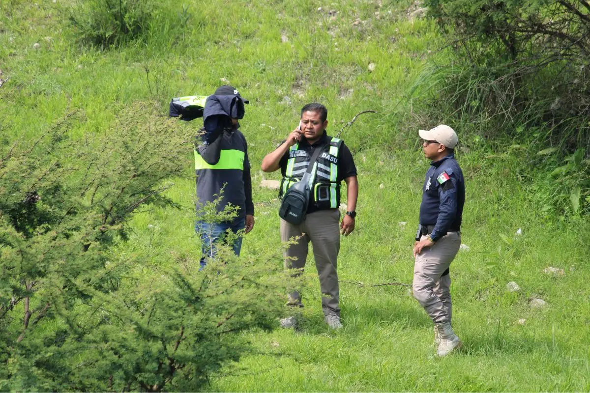 Localizan cuerpo baleado en San Pedro Zacachimpala, detrás de CU2 1 Hallan cuerpo baleado en Zacachimalpa, detrás de CU2