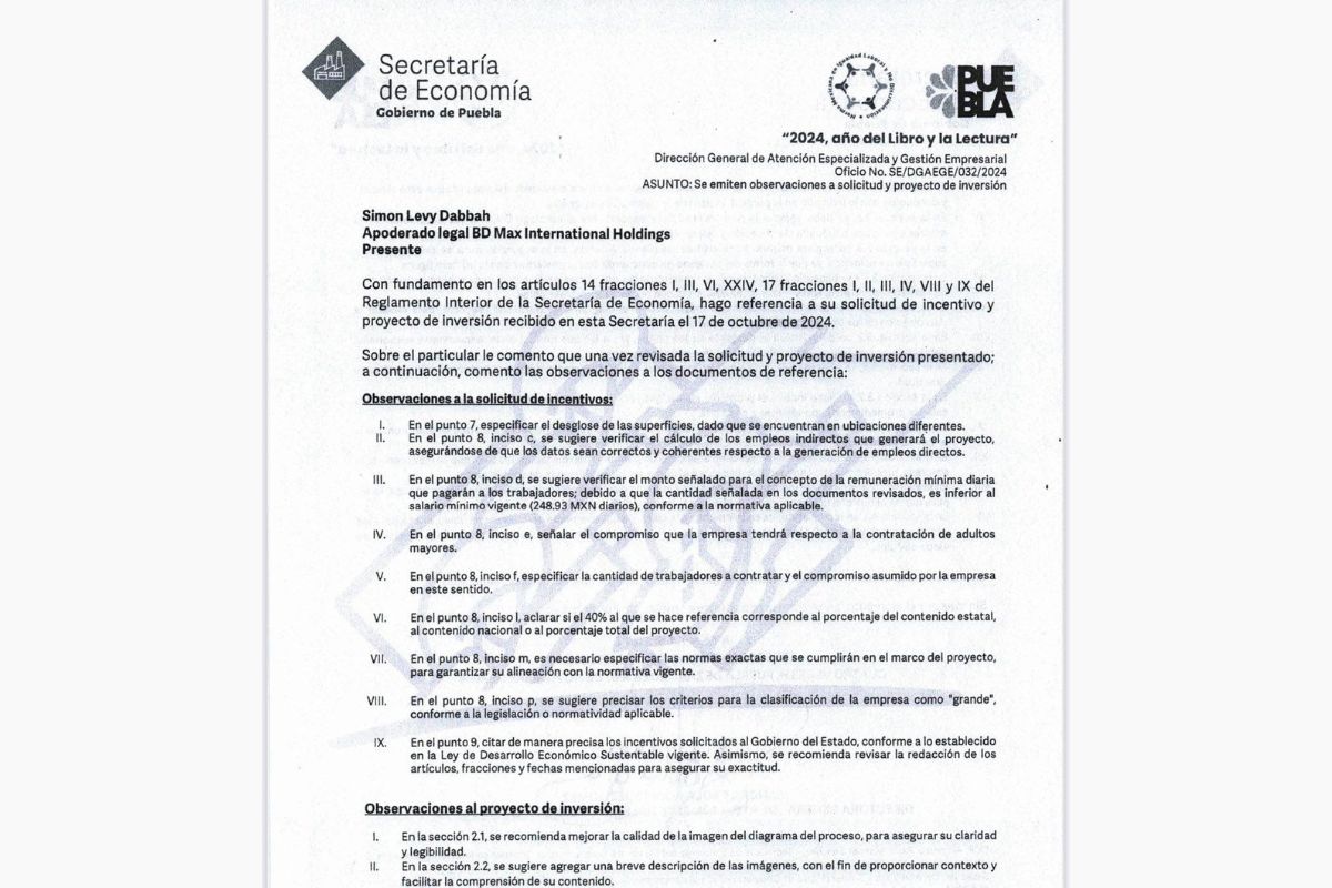Simón Levy quería mano de obra barata en Puebla: ofrecía sueldos por debajo del mínimo 