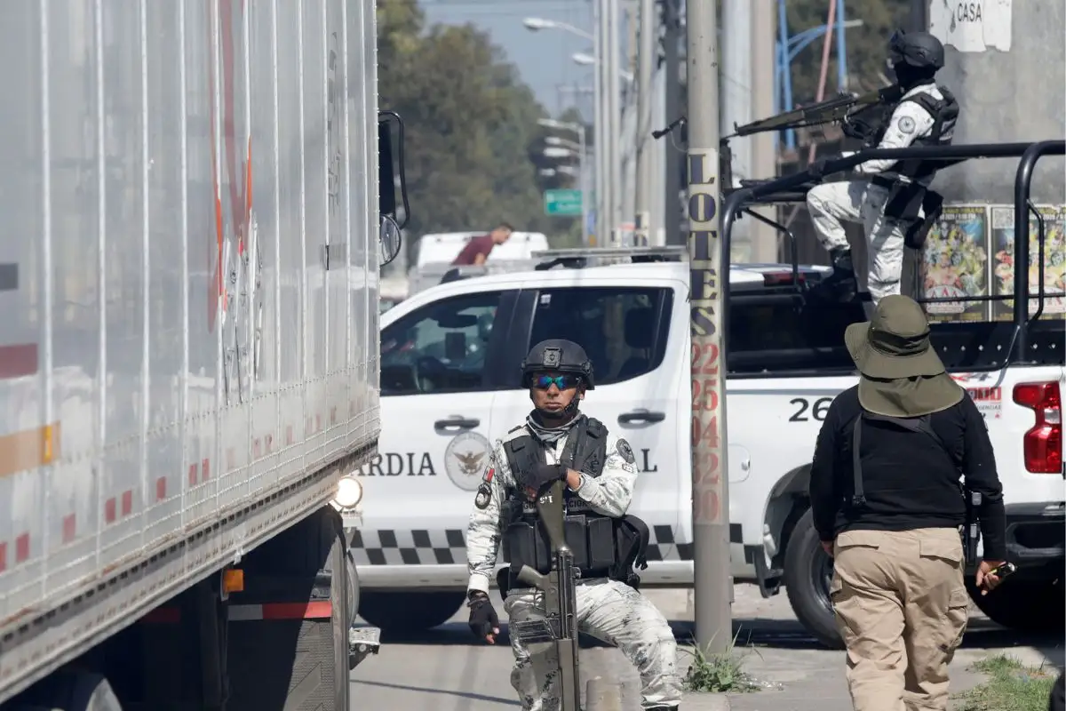 Comando ataca a balazos a la Guardia Nacional en Jalpan y hay un delincuente muerto 1 Enfrentamiento en Jalpan deja un delincuente abatido