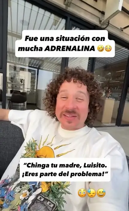 Le gritan de todo a Luisito Comunica en una manifestación