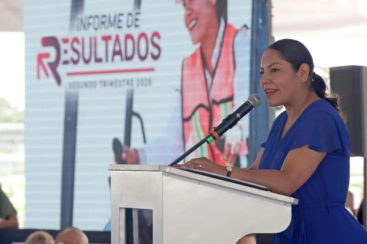 Lupita Cuautle Torres dio un informe de San Andrés Cholula
