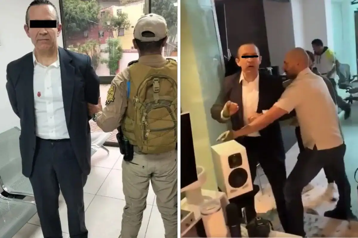 Detienen a abogado tras causar destrozos e intentar agredir a una mujer en estudio de Polanco 1 Rodrigo Orozco Waters fue detenido