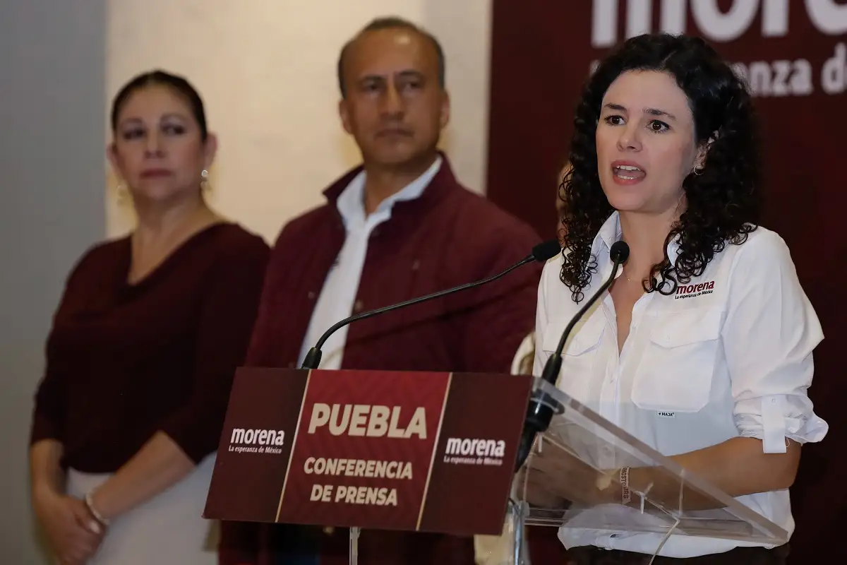 300 mil afiliados a Morena en Puebla contarán con credencial del partido: Luisa Alcalde 1 300 mil afiliados a Morena en Puebla contarán con credencial del partido