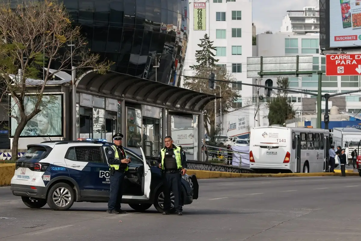 Aumentan infracciones viales en Puebla capital 