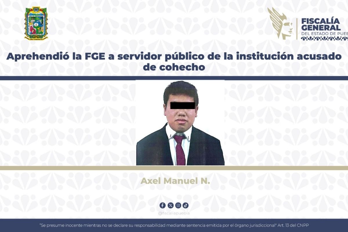 Cae agente del MP en Puebla por pedir casi 40 mil pesos para liberar un vehículo1