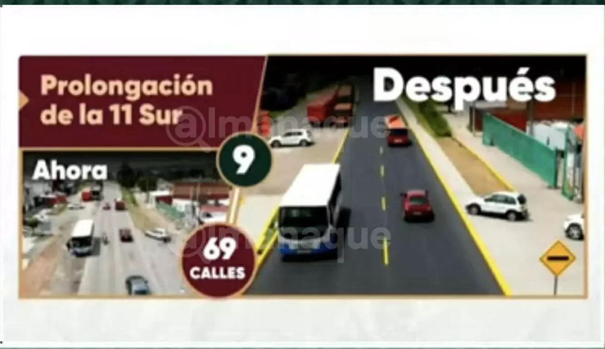 Así se verán vialidades que rehabilitará el gobierno de Puebla