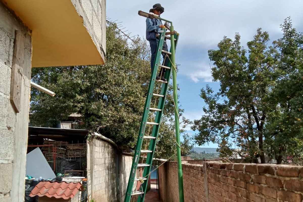 Con el programa Zacatlán Iluminado, la colonia Niños Héroes vuelve a brillar 2 Con el programa Zacatlán Iluminado, la colonia Niños Héroes vuelve a brillar
